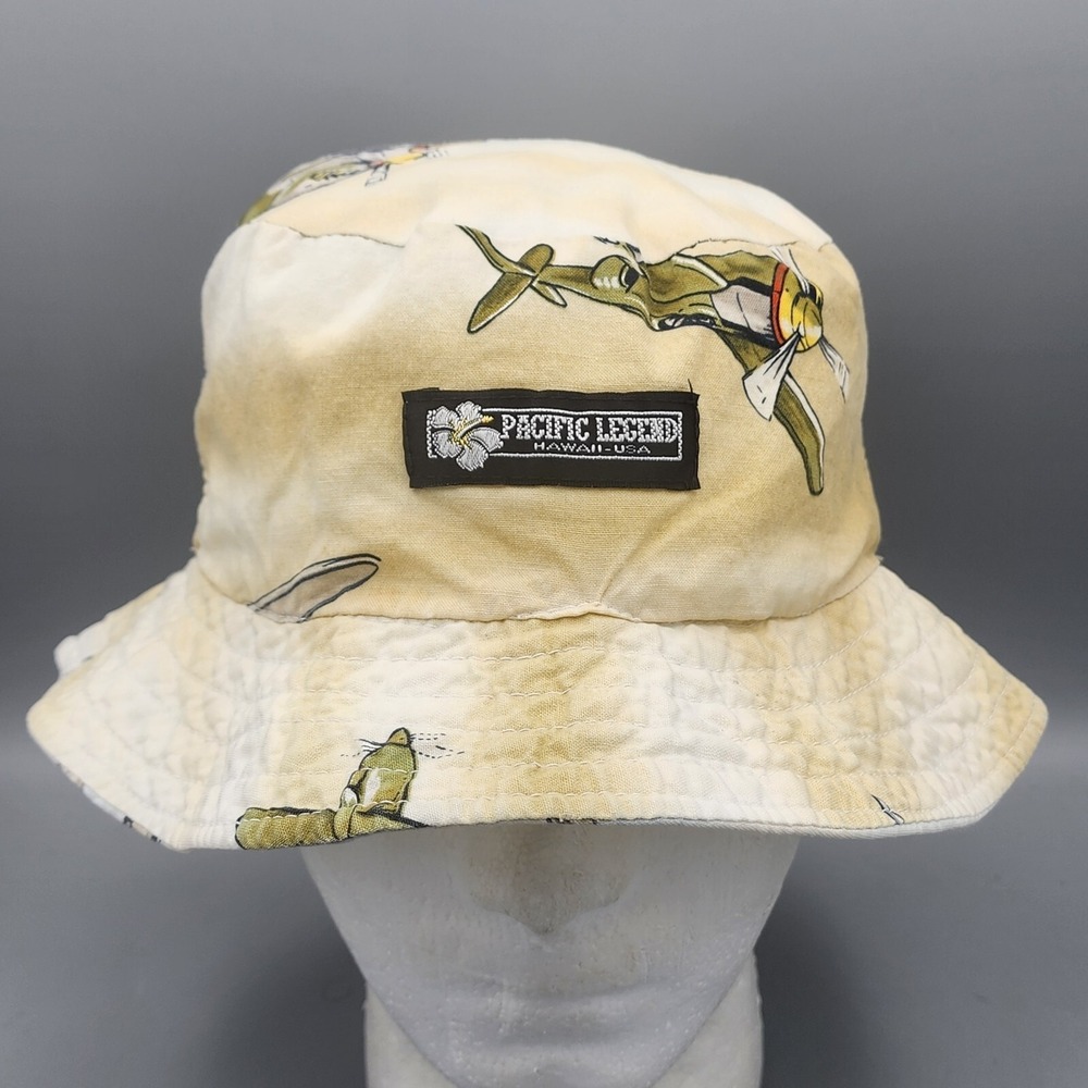 Pacific Legend‎ Hawaii Airplanes Aircraft Military Flight Reversible Bucket Hat
